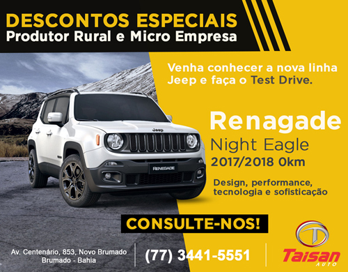 Taisan Auto: Aproveite as condições especiais para Produtor Rural e Micro Empresa