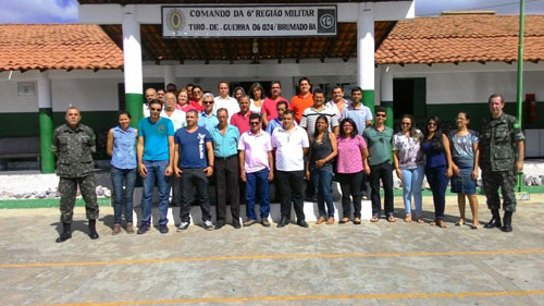 Estágio de Capacitação de Secretários de Junta do Serviço Militar foi realizado em Brumado
