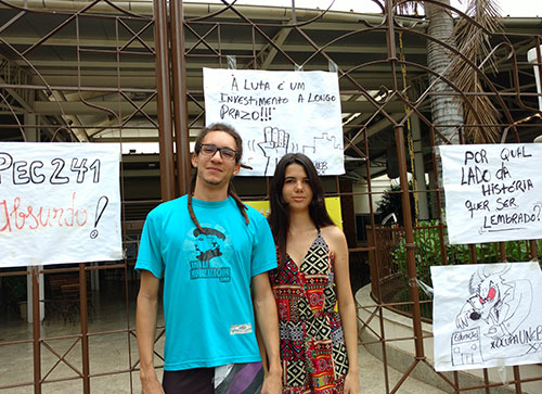 UNEB em Brumado chega ao 9º dia de ocupação; estudantes necessitam de materiais para manutenção 