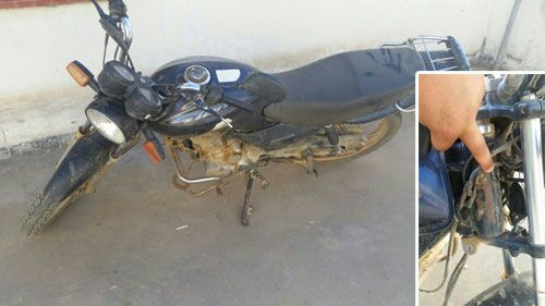 Polícia recupera moto roubada em Contendas do Sincorá.