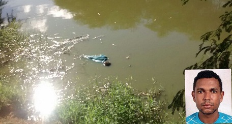 Corpo de jovem desaparecido é encontrado boiando no Rio do Antônio