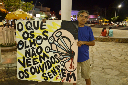 Poluição Sonora: Através da Arte Robson Trindade fez o seu protesto