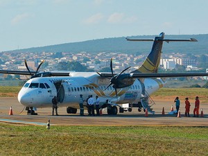 Mulher morre dentro de aeronave no aeroporto de Vitória da Conquista