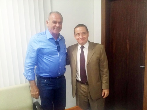 Prefeito Aguiberto intensifica ações na busca da implantação do sistema de abastecimento de água de Cristalândia, Morrinhos e Umburanas