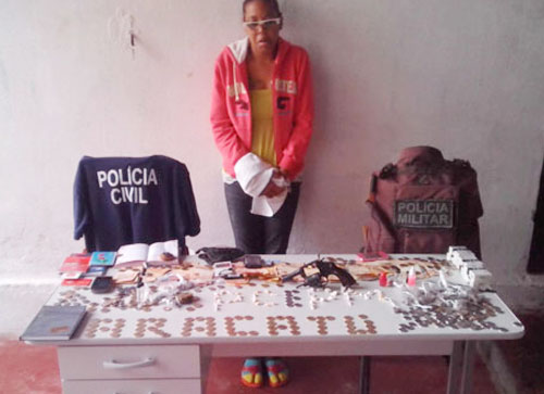 Operação realizada na manhã desta segunda-feira resultou na maior apreensão de drogas da história da cidade