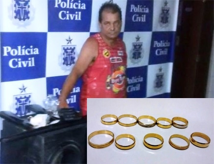Jóias roubadas em Brumado foi recuperada após intenso trabalho de investigação da policia