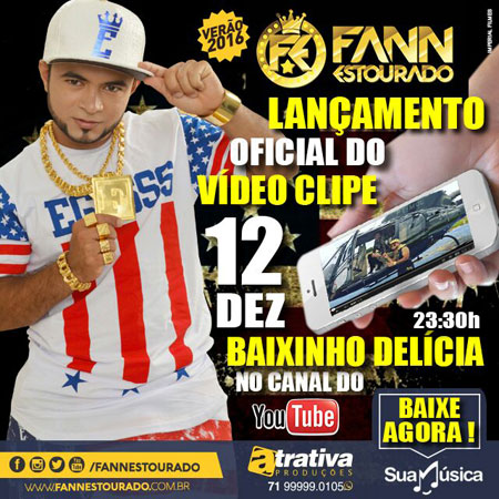 Clipe ‘Baixinho Delícia’ vai ter lançamento simultâneo na Noite da Sofrência e no Youtube neste sábado (12)