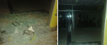 Bandidos tentaram explodir Banco do Brasil em Itaetê, Chapada Diamantina