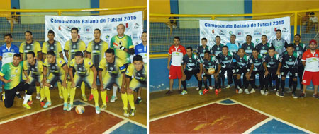 As duas equipes de Barra da Estiva seguem firmes no Campeonato Baiano de Futsal 2015