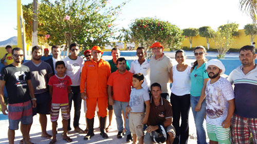 Secretário do Meio Ambiente se reúne com brigadista em Barra da Estiva 