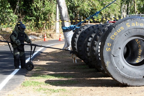 BOPE JÁ ATENDEU SESSENTA E QUATRO OCORRÊNCIAS COM EXPLOSIVOS NA BAHIA