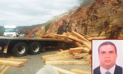 Acidente na BA - 026 próximo a Maracás deixa uma vítima fatal