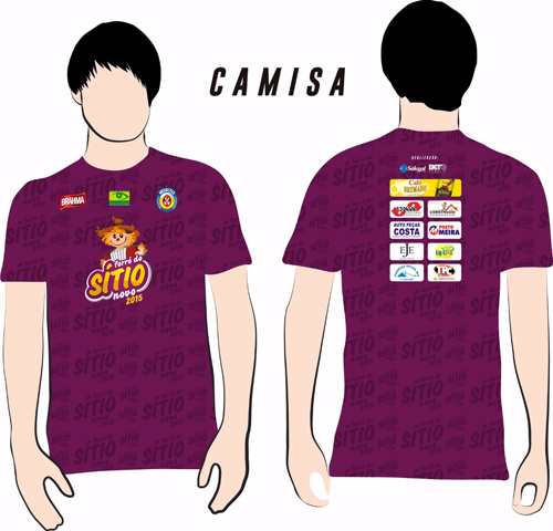 Lançada a camisa oficial do Forró do Sítio Novo 2015