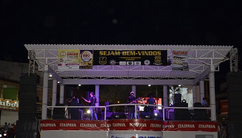 Primeiro dia do 1º Encontro de Motociclistas de Brumado