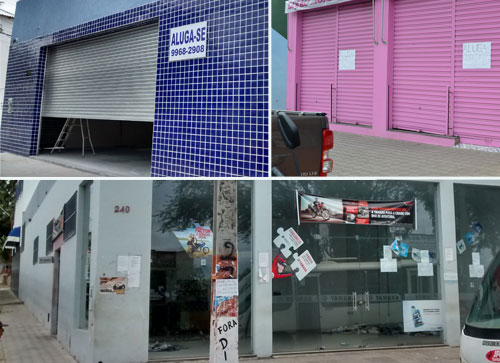 Realidade cruel: Crise Econômica muda cenário do comércio brumadense