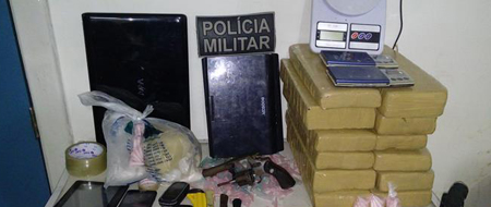 Polícia apreende mais de 15kg de drogas em Vitória da Conquista