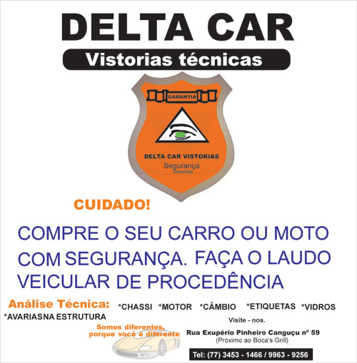 Precisa fazer vistoria de carro ou moto? Vá na Delta Car