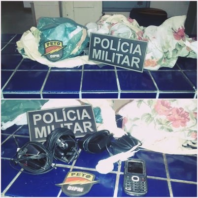 Polícia Militar prende suspeitos que levariam droga e celular para detentos da DP de Brumado