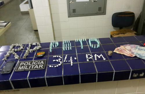 Drogas são apreendidas no Bairro São Félix em Brumado