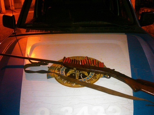 Polícia Militar apreende arma de fogo no distrito de Ibitira