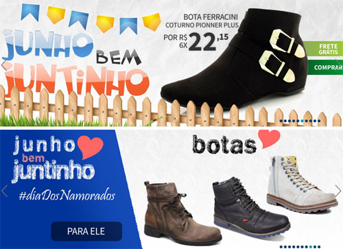 Compre agora o presente do seu grande amor, basta alguns cliques
