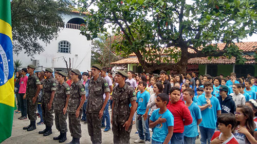Tiro de Guerra participa de solenidade alusiva a Semana da Pátria