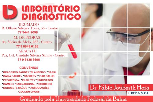 Para realizar os exames pedidos pelo seu médico, procure o Laboratório Diagnóstico