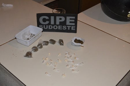 Caesg e Polícia Militar dá baixa no tráfico no Bairro Alto México em Barra da Estiva