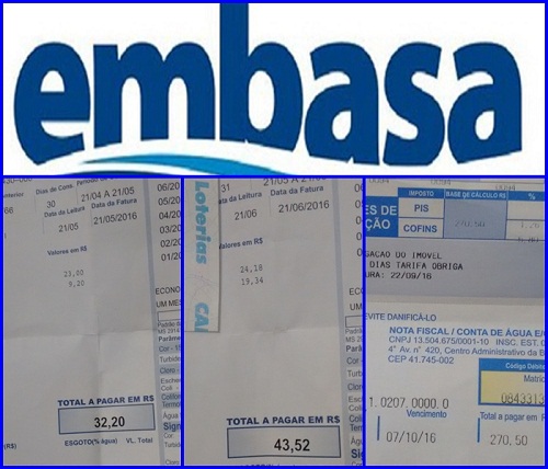 GUANAMBI: EMBASA “ADVINHA” CONSUMO DE MORADOR COM 740% DE AUMENTO