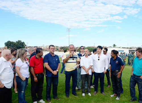 Grande público se fez presente na inauguração do Estádio Gilberto Cardoso