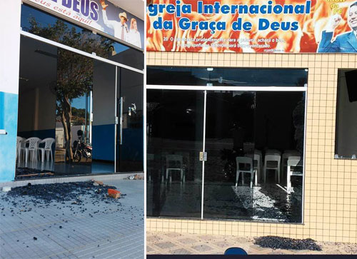 Igrejas evangélicas são apedrejadas em Paramirim