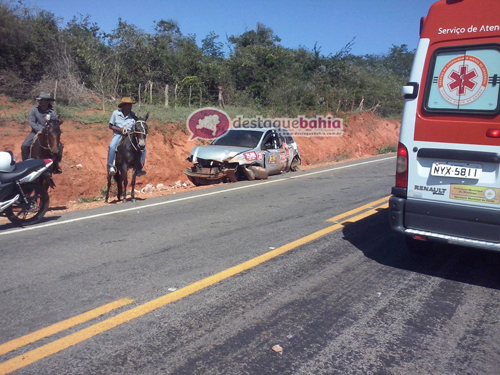 Jovem de 29 anos sofre grave acidente na BA – 623 trecho entre Vila Mariana e Maetinga