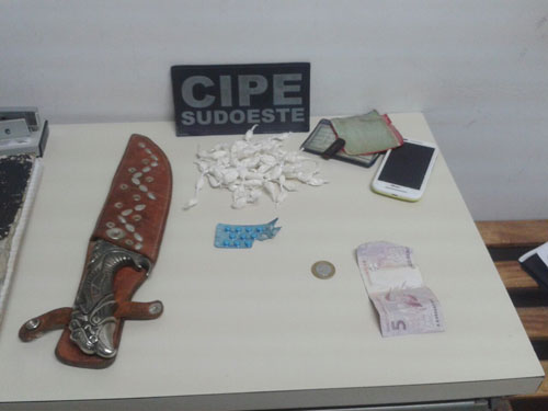 Polícia faz mais uma apreensão de drogas em Barra da Estiva