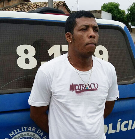 Suspeito de tráfico, homicídio e assaltos é preso no Bairro São José em Caetité