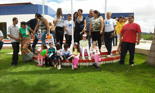 Foi realizado encontro com familiares , amigos e portadores de Epidermolise Bolhosa