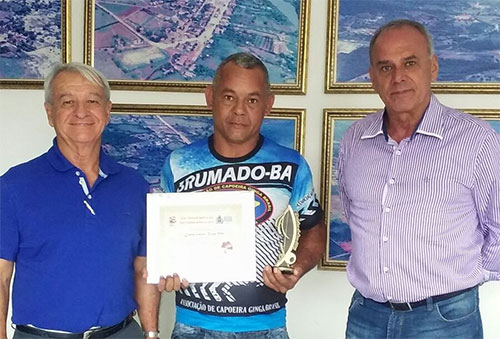 Ginga Brasil agradece apoio da Prefeitura de Brumado na conquista do troféu Berimbau de Ouro