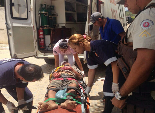 Morador de rua é agredido por motivo torpe em Guajerú