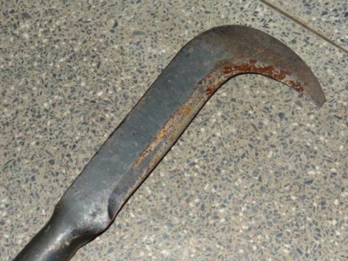  Idoso de 90 anos é preso após matar outro idoso com golpes de foice