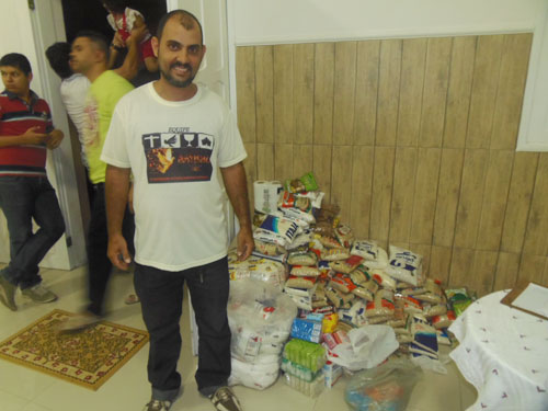 Igreja evangélica realiza gincana e arrecada alimentos para as famílias carentes