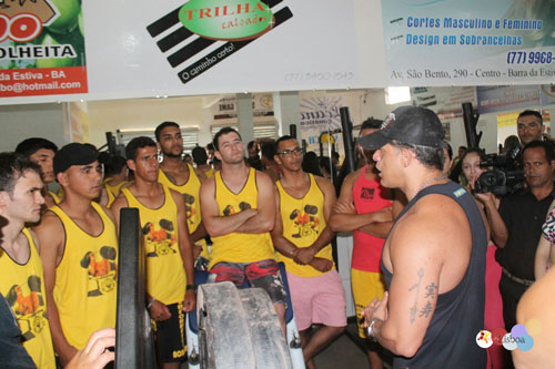 Foi realizado em Barra da Estiva o 1º Torneio de Supino e palestra com o brumadense Alípio