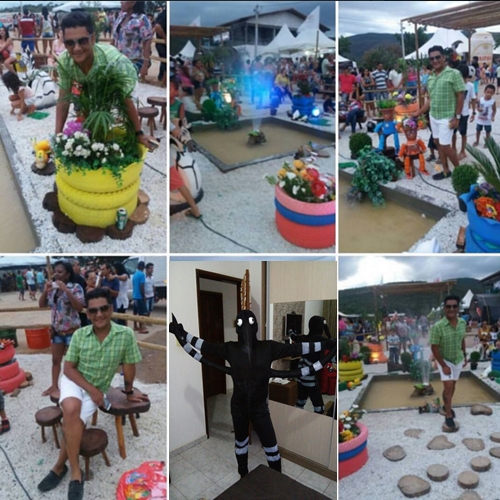 Parceria no combate à Tríplice Endemia entre Sesau e promoter Kezinha é sucesso durante a ExpoBrumado 2016