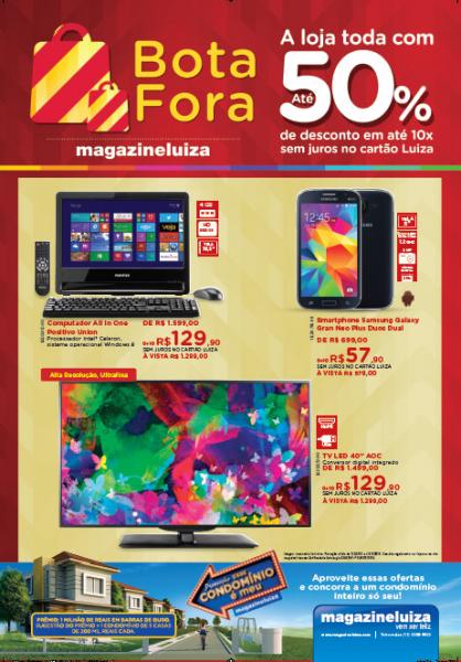 A oportunidade de comprar o seu produto com até a metade do preço no Magazine Luiza