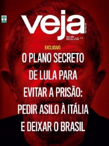 Lula planeja fugir para Itália caso seja preso, diz Veja