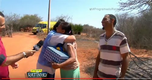 Maetinguense emociona o Brasil em Rede Nacional ao rever os irmão depois de 15 anos