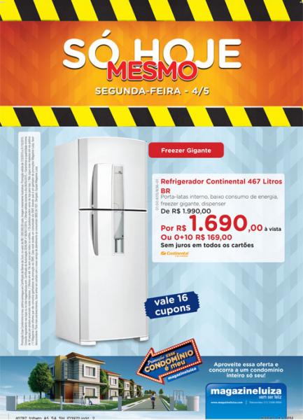 Só hoje, ofertas imperdíveis no Magazine Luiza