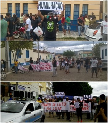 Trabalhadores demitidos da Itaguarana realizam protesto em Ituaçu