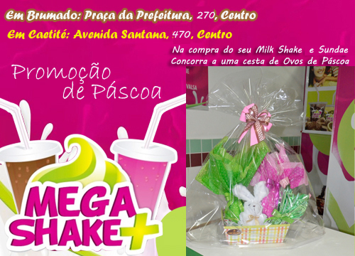 Tenha um MEGA fim de semana com a família e amigos na Mega Shake Mais