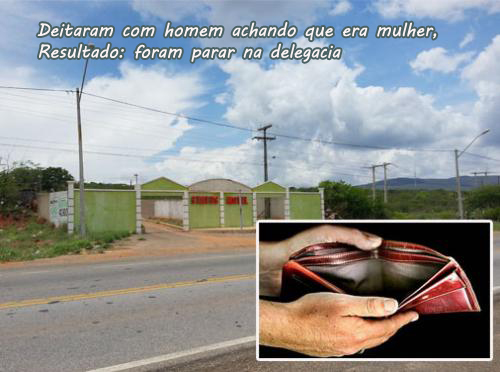 O que era para ser uma noite de prazer, acabou sendo de prejuízo e constrangimento