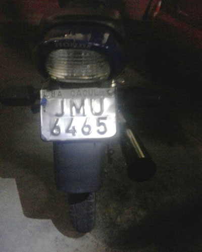 Motocicleta furtada em Guajeru foi recuperada pela polícia de Brumado