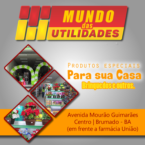 Visite o Mundo das Utilidades e confira as novidades em Brinquedos e Utilidades domésticas
